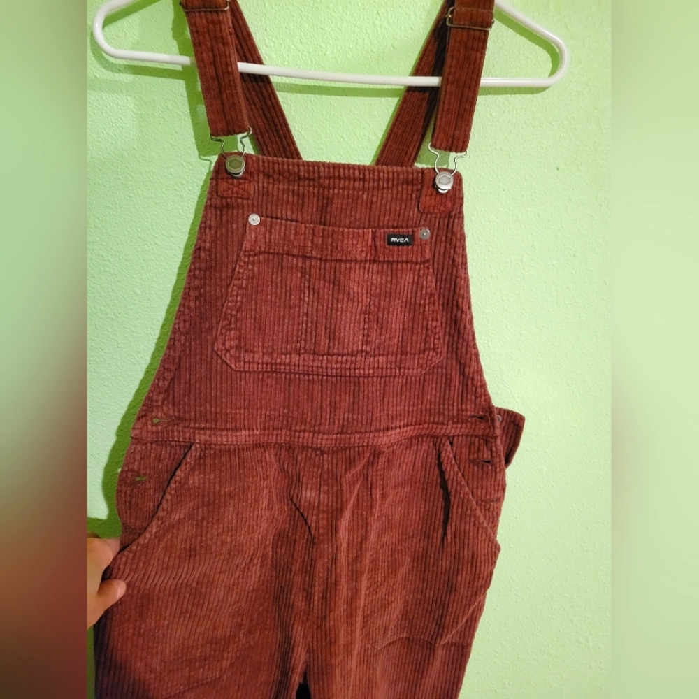 RVCA Corduroy Overalls